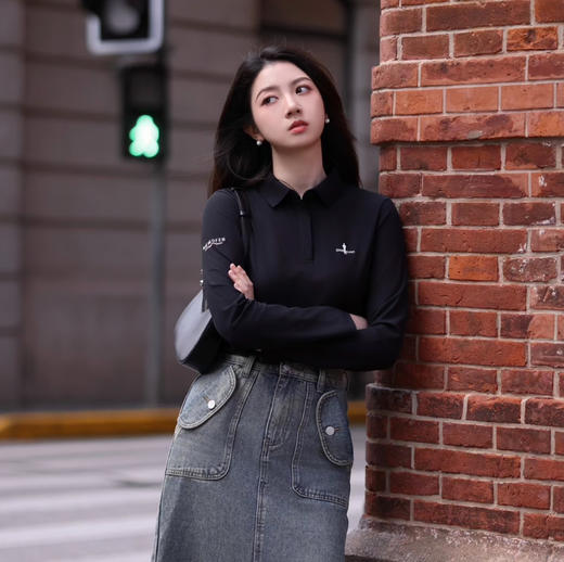 原单比音勒芬女款长袖polo衫082408 商品图12