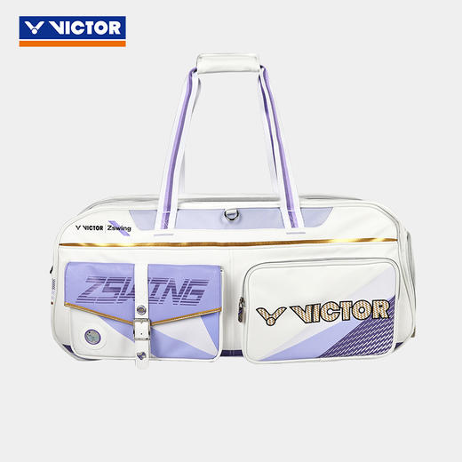 VICTOR威克多羽毛球包郑思维专属系列BR5080ZSW双肩背包 BR5680ZSW多功能单肩矩形包 商品图5
