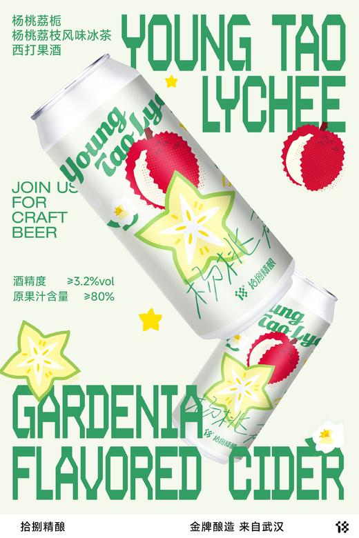 拾捌精酿 杨桃荔栀 500ml 商品图3
