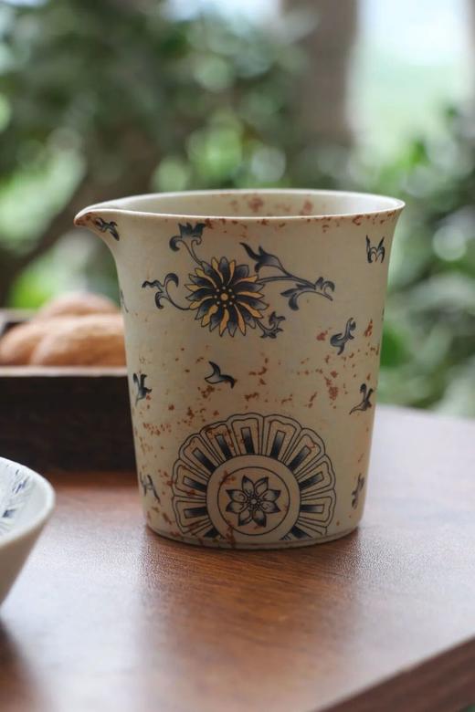 【10件套，169元】京隆堂青花火石红茶具套装 | 一套含6只独立品茗杯+带盖盖碗+托盘+公道杯+茶滤，诚意十足，心意满满 商品图5