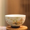 【59元2个，89元3个】敦煌飞天揽月・主人杯， 火石红古法窑变，手工吹釉肌理，杯身重工敦煌飞天图案，三款杯型可选：葫芦杯、罗汉杯、五瓣杯 商品缩略图13