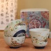 【59元2个，89元3个】敦煌飞天揽月・主人杯， 火石红古法窑变，手工吹釉肌理，杯身重工敦煌飞天图案，三款杯型可选：葫芦杯、罗汉杯、五瓣杯 商品缩略图2