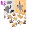 【中商原版】拼拼书 小猪与小象 Mo Willems My First Puzzle Book 英文原版 儿童绘本故事 五个趣味拼图 进口童书3岁+ 精装 商品缩略图4