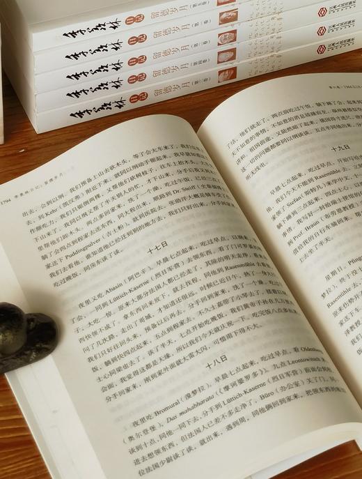 【特惠】《季羡林日记 留德岁月》，全6册，16开，平装，季羡林著，李小军、钱文忠、季承等整理，江西人民出版社2014年一版一印，1956页，约150万字，定价298，售价108元。 商品图12