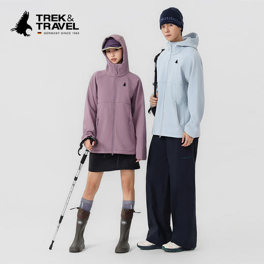 飞鹰TREK&TRAVEL 全天候户外轻量情侣多功能软壳衣夹克（下单72小时内发货） 商品图8