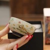 【59元2个，89元3个】敦煌飞天揽月・主人杯， 火石红古法窑变，手工吹釉肌理，杯身重工敦煌飞天图案，三款杯型可选：葫芦杯、罗汉杯、五瓣杯 商品缩略图8
