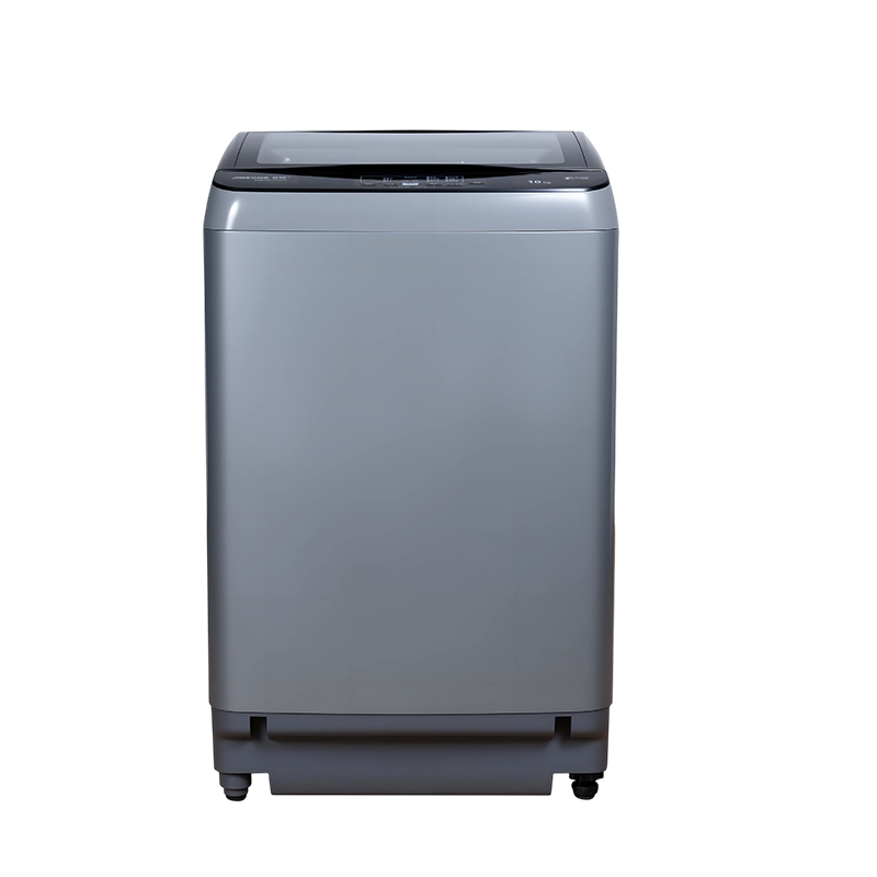 金松 洗衣机 XQB100-X1U10 波轮洗衣机 10公斤 定频 亚洲银 全自动洗衣机 一级能效 LED显示 顶开式 下排水 电脑控制 无烘干 PCM彩钢 高光镜面SUS不锈钢内筒
