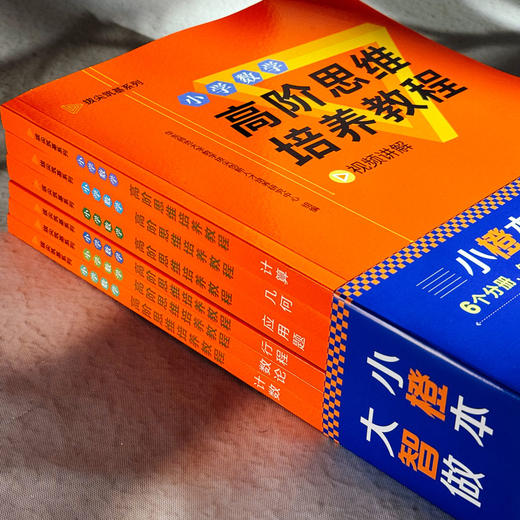 《小学数学高阶思维培养教程》套装全6本 商品图2