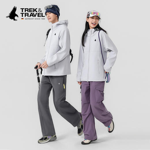 飞鹰TREK&TRAVEL 全天候户外轻量情侣多功能软壳衣夹克（下单72小时内发货） 商品图3
