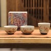 【59元2个，89元3个】敦煌飞天揽月・主人杯， 火石红古法窑变，手工吹釉肌理，杯身重工敦煌飞天图案，三款杯型可选：葫芦杯、罗汉杯、五瓣杯 商品缩略图5