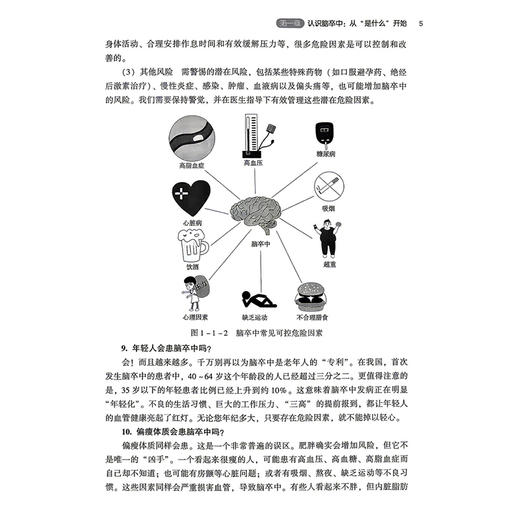 脑卒中预防与照护手册 蔡卫新 张冉 主编 北京脑血管病防治协会推荐 本书适合脑卒中患者及其照护者参考阅读 中国医药科技出版社 商品图4