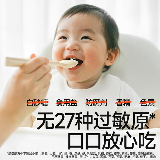 米粉单品活动价【1920项农残未检出】【谷物酶解专利技术】秋田满满高铁米粉米糊婴幼儿大米粉宝宝辅食婴儿米糊辅食米粉6月+ 商品图2