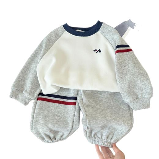 【39.9元/套起】儿童卫衣卫裤套装婴幼儿秋季男童女童休闲套装★爱宝好物 商品图4