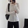 夯货‼️【59.9/2件天丝羊毛爱心长袖T】egg · smile软糯入秋，微凉天气的满分舒适换季衣橱C位店★为爱严选 商品缩略图3
