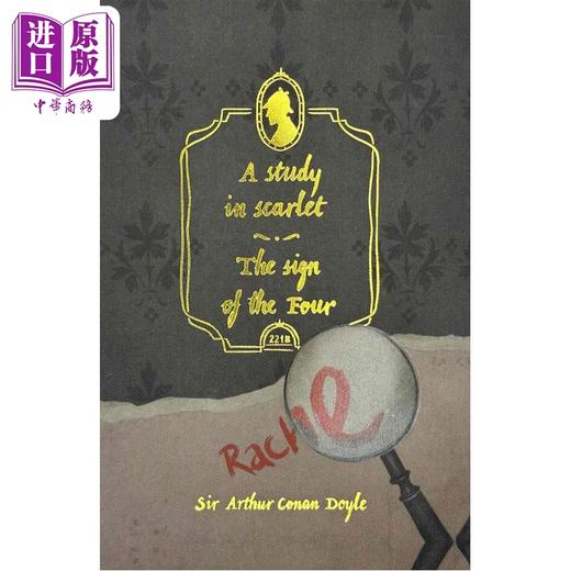 预售 【中商原版】血字的研究 四签名 英文原版 A Study in Scarlet The Sign of the Four Sir Arthur Conan Doyle 商品图1