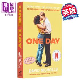 预售 【中商原版】One Day 英文原版 小说 一天 英文版 书籍  电影原著 女生经典爱情小说