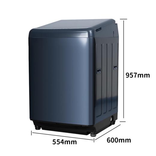 金松 洗衣机 XQB120-X2S12 波轮全自动洗衣机 12公斤 天幕蓝 一级能效 LED显示屏 顶开式 下排水 电脑控制 无烘干 PCM彩钢 高光镜面SUS不锈钢内筒 商品图1