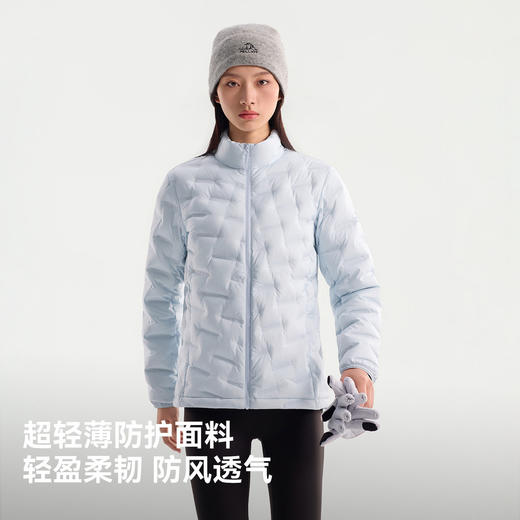 伯希和户外轻薄羽绒服内胆女2026冬季新款800蓬鹅绒防风保暖外套 商品图2