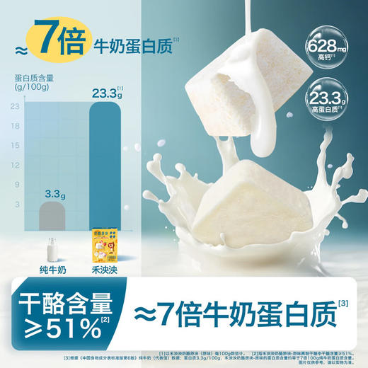 MM 山姆 禾泱泱（Rivsea）奶酪园块 原味（4g*11）+草莓味（4g*11） 商品图7