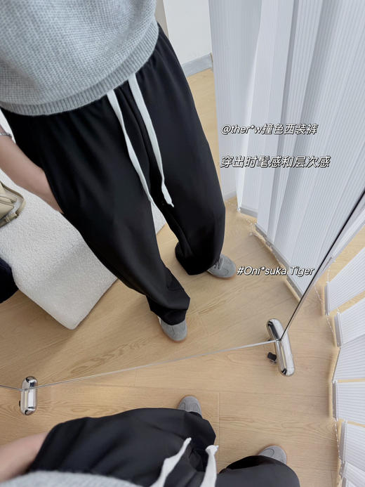 Therow拼接抽绳西装裤！ 商品图9