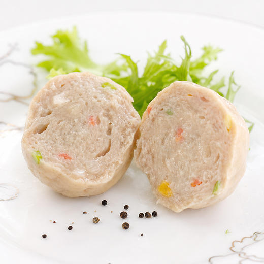 【真材实料】潮实 黑猪肉鲜蔬丸 250g/包 商品图6