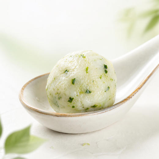 【肉质鲜嫩】潮实 菠菜鱼丸 250g/包 商品图7