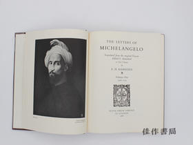 【绝版旧书】The Letters of Michelangelo (2 vols) / 米开朗琪罗书信集