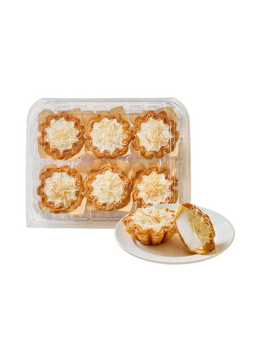 MM 山姆 Member's Mark 椰奶布丁酥皮挞 1*6'S 商品图0