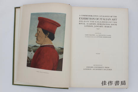 【绝版旧书】A Commemorative Catalogue of the Exhibition of Italian Art (2 vols) / 意大利艺术展览纪念图录 商品图4
