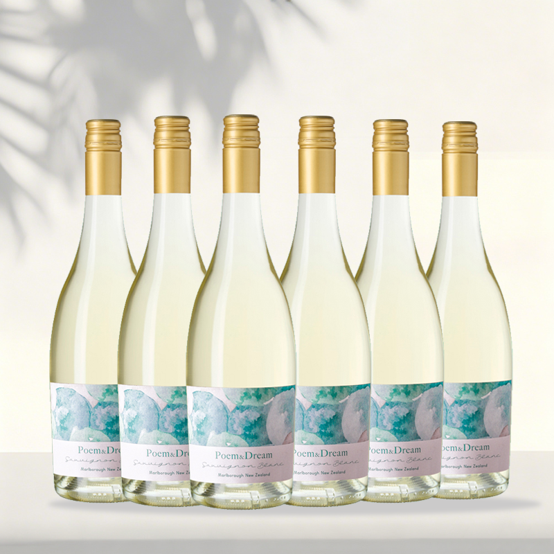 【清仓6支整箱】WS百大第15名！新西兰马尔堡诗与远方长相思 Poem & Dream Marlborough Sauvignon Blanc 2024