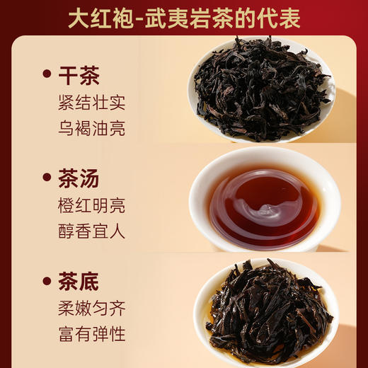 华祥苑-200g茗享圆满组合茶大红袍+单丛+寿眉散泡礼盒装（ECA） 商品图3