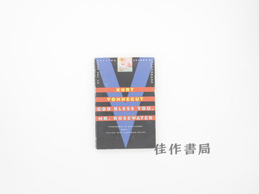 【绝版旧书】God Bless You  Mr. Rosewater  or Pearls Before Swine/上帝保佑你 罗斯瓦特先生 商品图0