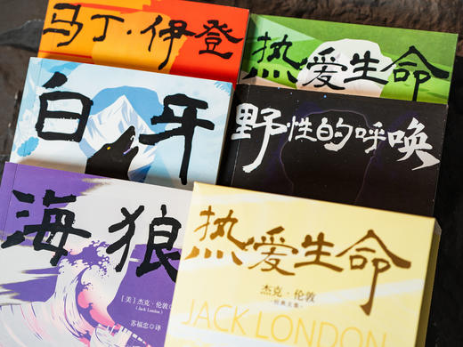 【登顶全球畅销书榜】杰克·伦敦“热爱生命五部曲”精美函套装 | 收录5部常年绝版经典，村上春树、海明威、高尔基爱不释手，别等人生幻灭，才读懂杰克・伦敦 商品图8