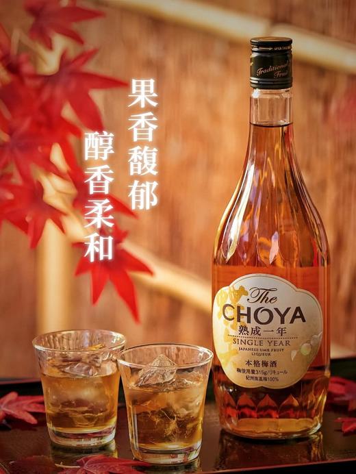 MM 山姆 CHOYA日本进口 俏雅碟矢一年陈本格梅酒（配制酒）700ml 商品图1