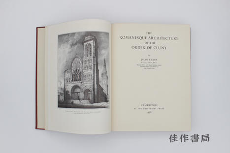 【绝版旧书】Romanesque Architecture of the order of Cluny / 克吕尼修道院的罗马式建筑 商品图1