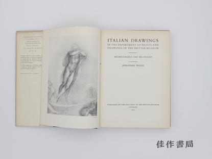 【绝版旧书】Italian Drawings in the Department of Prints and Drawings in the British Museum-Michelangelo a 商品图1