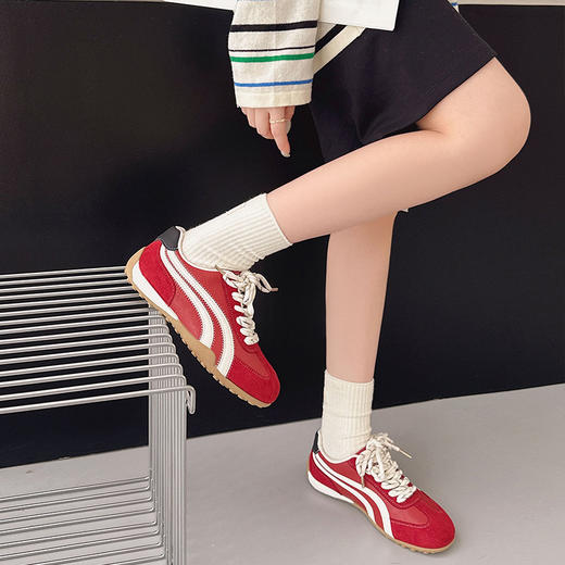 西遇芭蕾德训鞋女2026新款秋季多巴胺百搭舒适行走无压力运动鞋P0066657 商品图2