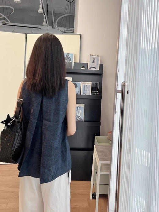 暮光蓝宝桑蚕丝香云提花缎系列， 香云肌理与提花交织出的山水意境，高级、奢华、显贵【爆单5-7天发货】 商品图6