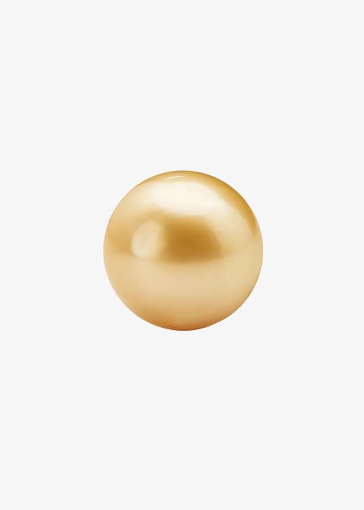 JALO JALO 10K金9分培育钻石 10-10.5mm高等级南洋金珠吊坠项链 商品图5