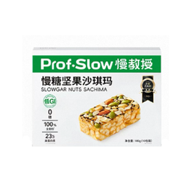 慢教授180g慢糖坚果沙琪玛