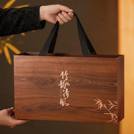 龙御宫廷×笙观龙凤呈祥大红袍茶叶礼盒 武夷山产区 古法炭火制茶  茶叶壮实匀整 茶香醇厚 紫砂茶罐 精美礼盒 商品图6