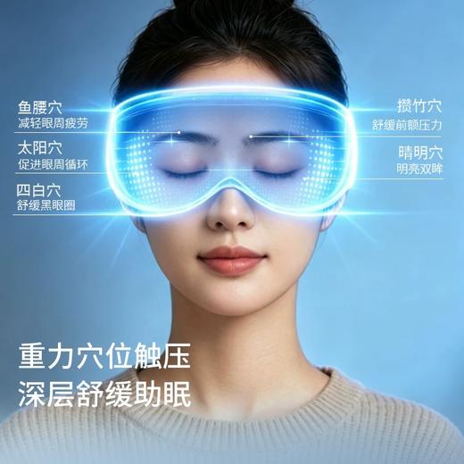 【全效遮光 久戴不勒】守眠港 3D微重力睡眠眼罩/耳塞 亲肤柔软面料 贴敷佩戴无压迫感 商品图2