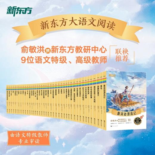 新东方大语文阅读 全套41册 6-12岁一至六年级孩子的经典名著阅读指导方案套装 商品图0