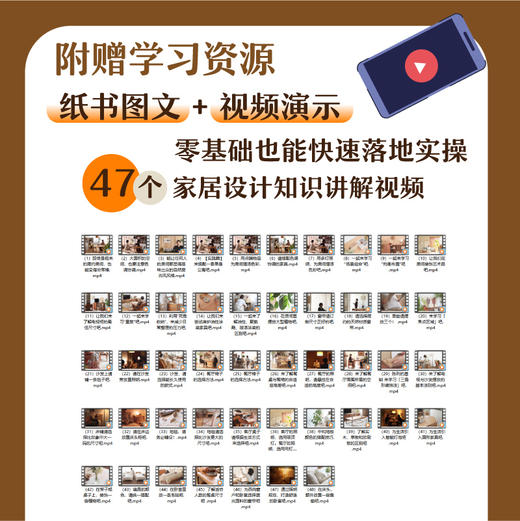 软装改造家 清新自然的家居设计与室内装饰 室内装饰家居设计日系家装风格家装软装布置 商品图3