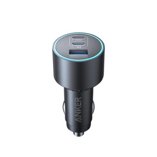 【热销】Anker安克167.5W车载充电器三口车充高效散热智能兼容多设备2C1A车载充电器 A2737 商品图0