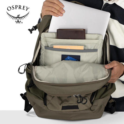 OSPREY 小鹰 AXIS 轴心24L城市通勤双肩电脑背包旅行双肩包男 商品图1