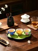 拾物观心·黛青吸水陶瓷茶盘系列 | 硅藻泥面层，秒吸水秒干，湿布一擦就净 商品缩略图1