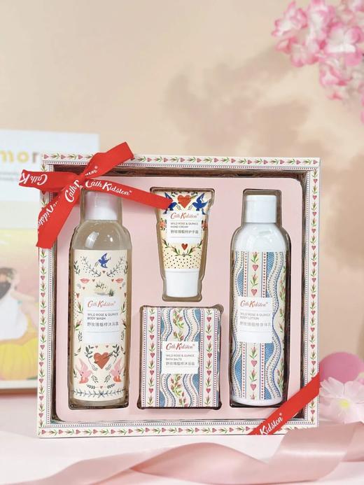 Cath kidston 野玫瑰礼盒四件套 | 滋润保湿不油腻，味道香香的很治愈 商品图0
