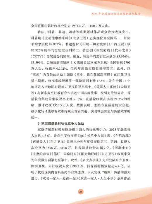 中国视听大数据（CVB）：2025收视报告 商品图9