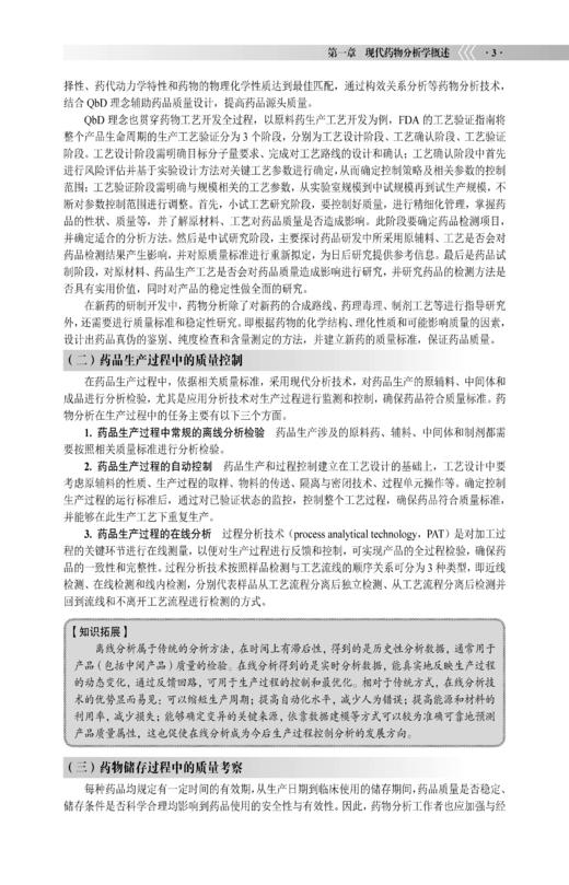 现代药物分析 冯雪松 李明 9787030854889 商品图10